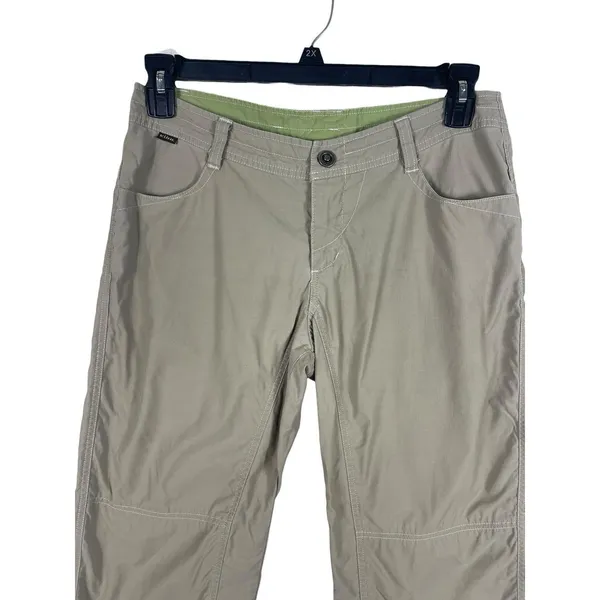 Kuhl KuhlDry Capri Pants Women’s Size 8 Tan Hiking Gorpcore Outdoor Y2K - Image 12