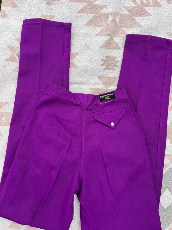 Rocky Mountain Vintage Vintage Western Purple Rare Jeans - Image 2