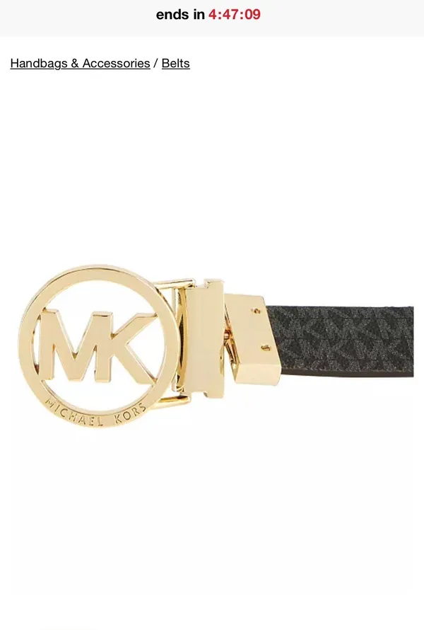 Michael Kors Reversible Belt - Image 4