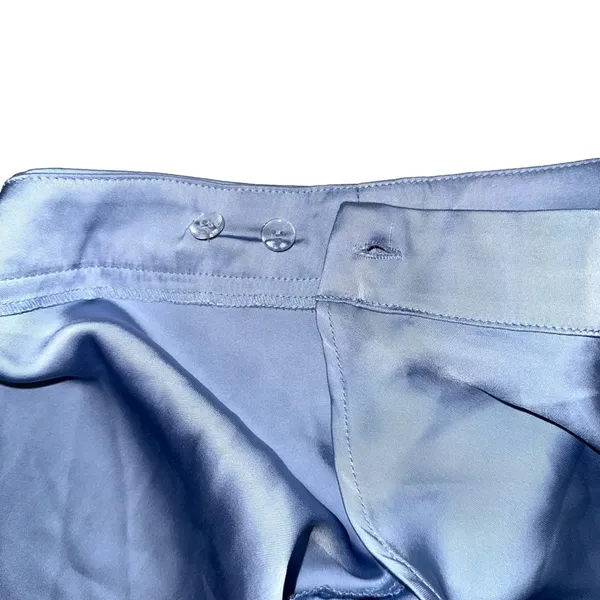 NWT Cotton On Santorini Satin Wrap Mini Skirt in Soft Blue MEDIUM - Image 6
