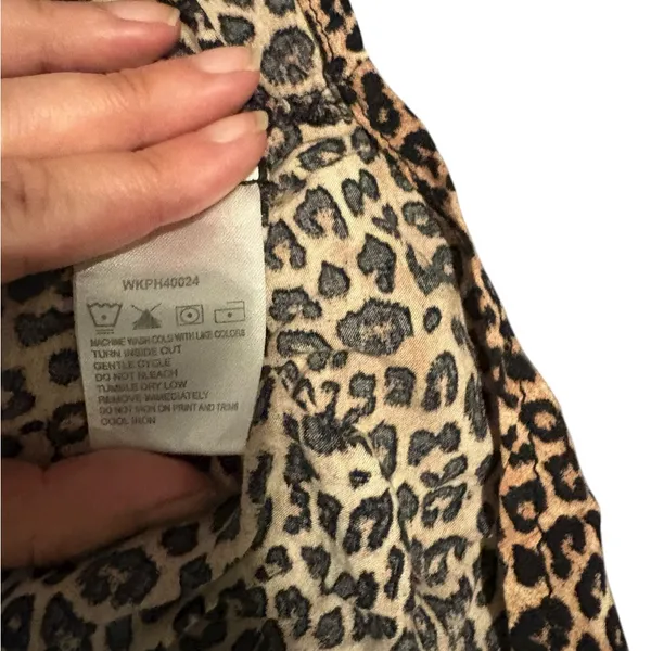 Rock 47 X Wrangler Leopard Long Sleeves Western Shirt Size Small - Image 8