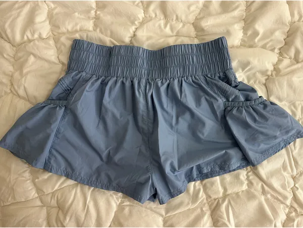 Free People Shorts Blue - Image 2