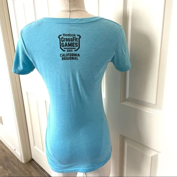 Reebok CrossFit games turquoise short sleeve T - Image 9