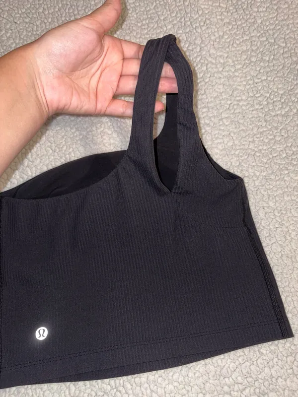 Lululemon Ribbed Nulu Asymmetrical Yoga Tank - Image 5