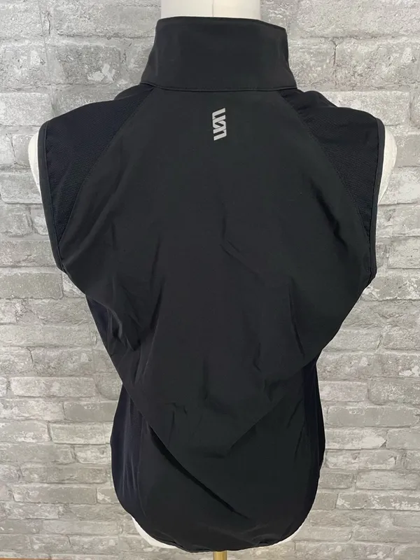 Second Skin Full Zip Vest Lightweight Black Vest - Image 4