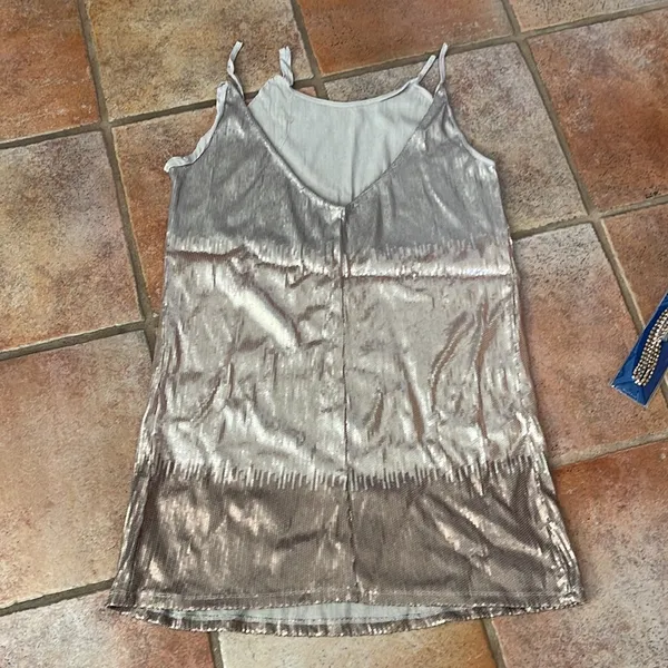 Free People Sequin Project Dress - Image 3