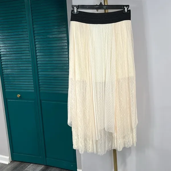 Free People NWT Sugar Plum Tutu Skirt in Ivory Combo - small - Image 5