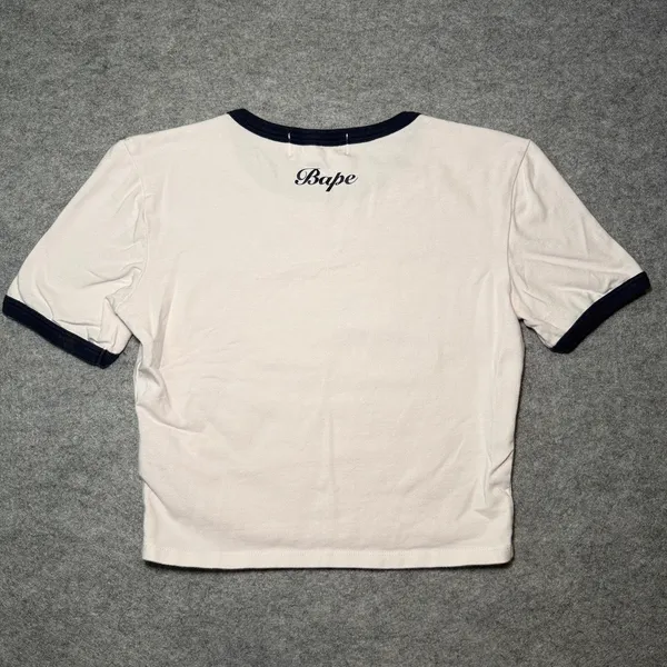 A Bathing Ape Women XS Short Sleeve Graphic T-Shirt - Image 5
