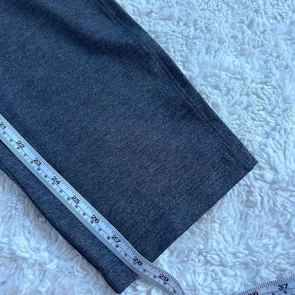 Lululemon Womens On The Fly 7/8 Gray Pants Sz 12 Travel Casual Preppy Sportswear - Image 5