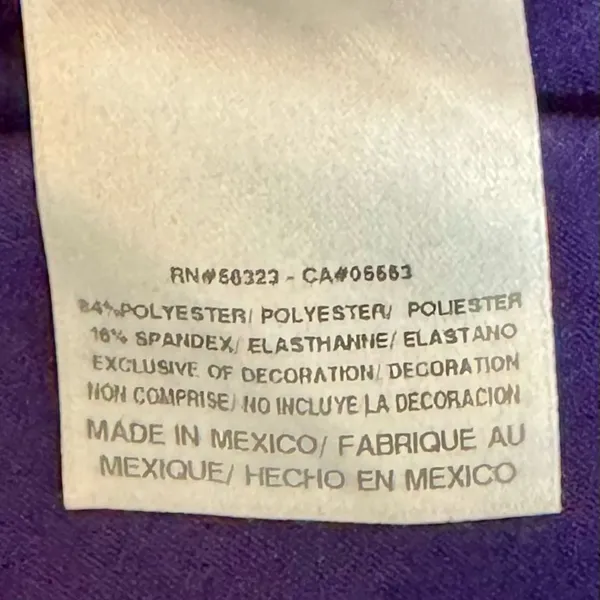 Nike Pro Combat Dri-FIT Compression Top Purple Volt Athletic Gym Women M Fitted - Image 8
