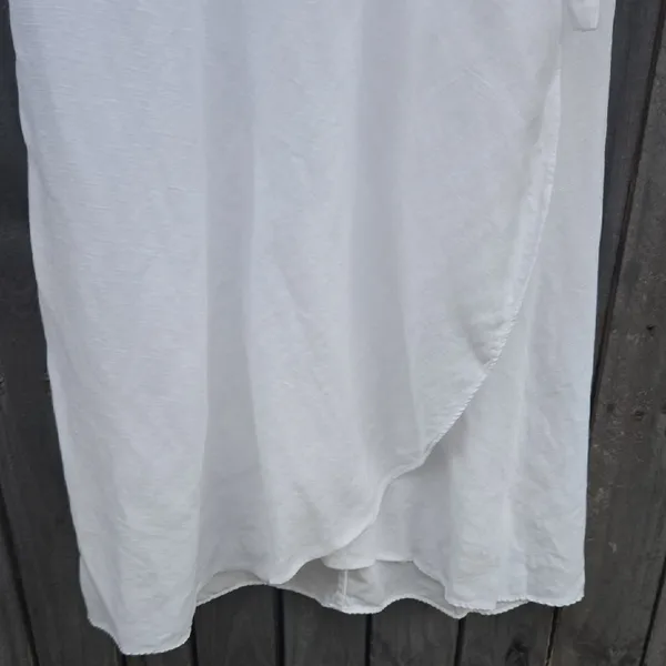 Wilfred White Wrap-Style Midi Skirt - Image 4