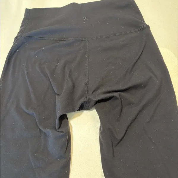 Lululemon black mesh leggings (flawed) size 4. - Image 7