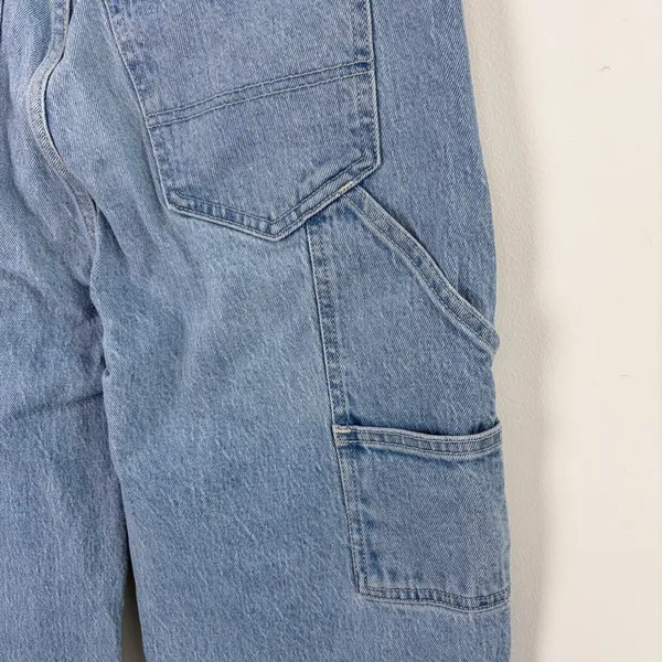 Abercrombie & Fitch The '90s Relaxed Jean High Rise Cargo Curve Love 27/4 Long - Image 9
