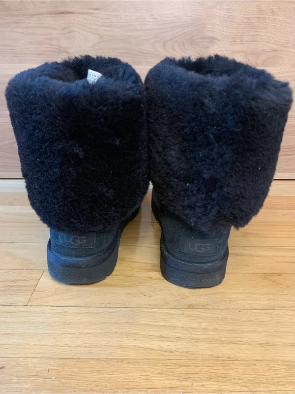 UGG Classic Black Tall Boots - Size 8 - Image 5