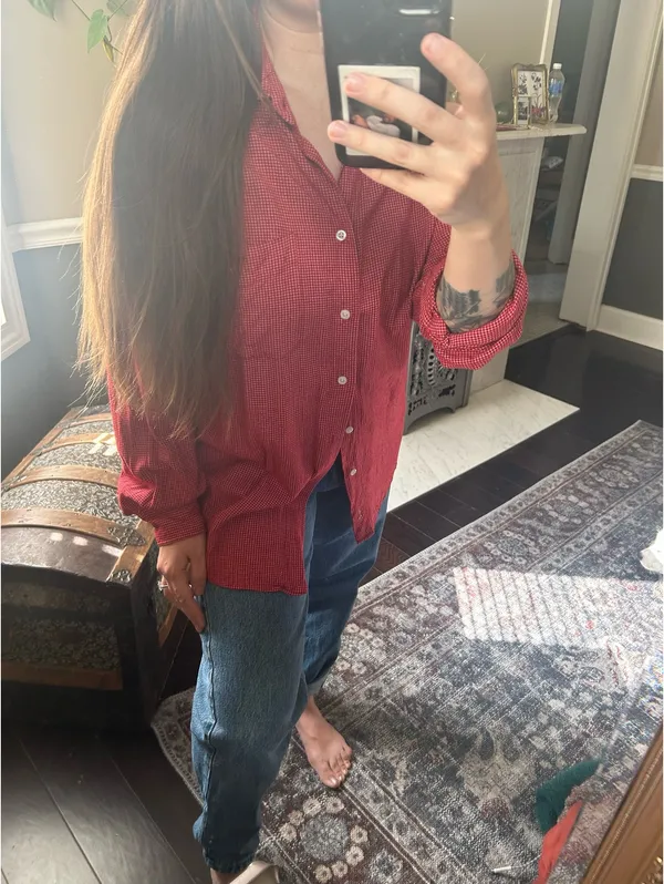 Gap Button-Up Shirt Long Sleeve - Image 3