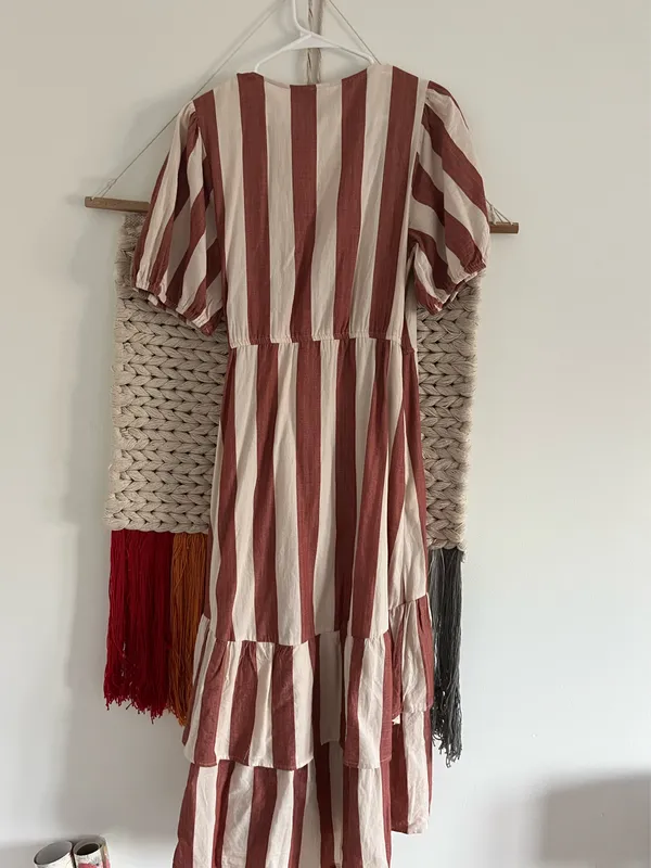 Target Red and cream striped maxi dress - Image 2
