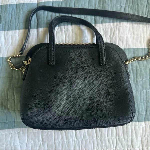 Kate Spade Minnie Mouse Mini Maise Crossbody Bag Purse Disney Black Ears Leather - Image 5