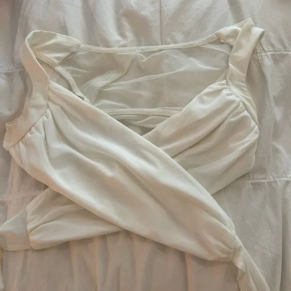 Princess Polly Taylor Top White Echo - Image 2
