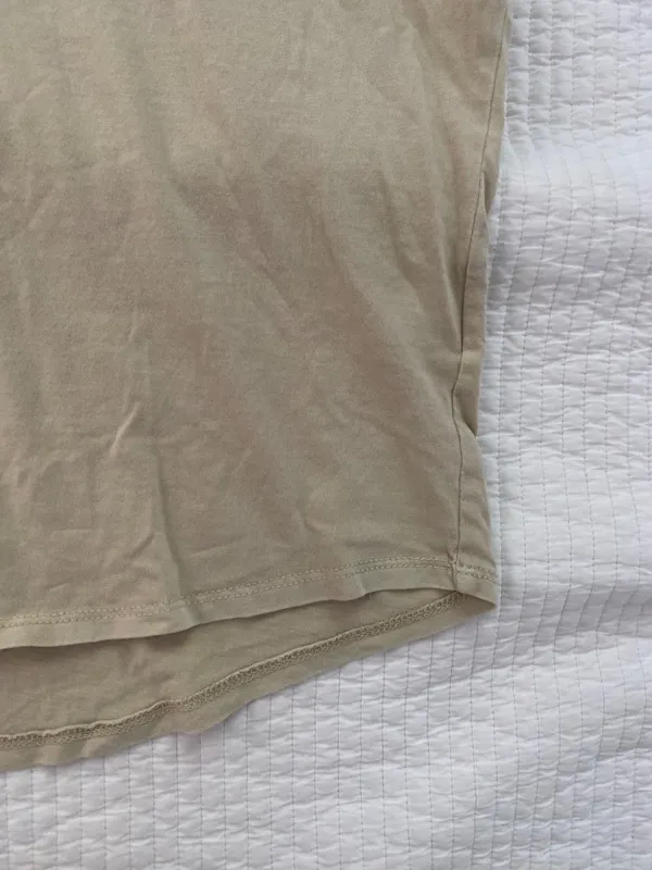 beige tan cream Cotton:On off the shoulder tee - Image 4