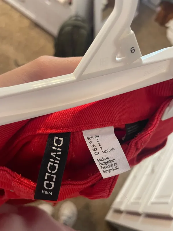 H&M Red Jeans - Image 3