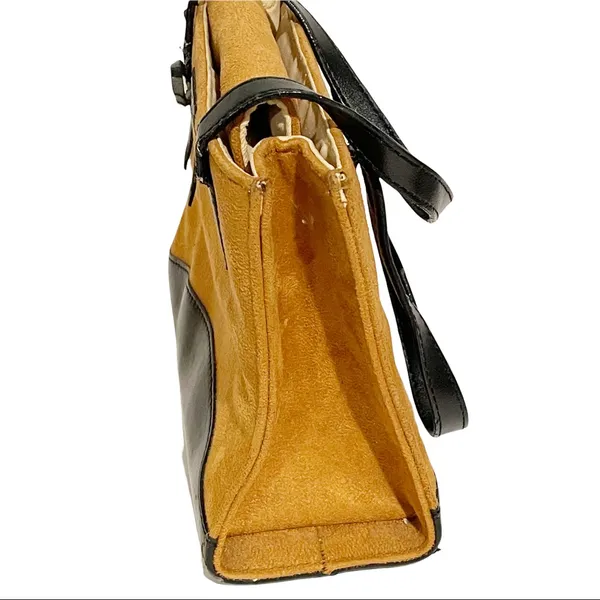 Kate‎ Spade Vintage Mini Brown Faux Suede Handbag - Image 2