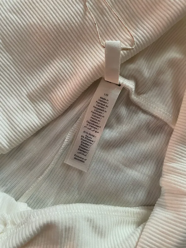 Skims Soft Lounge Ribbed Fold Over Pant in Marble Size Large NWT MSRP $68 - Image 6