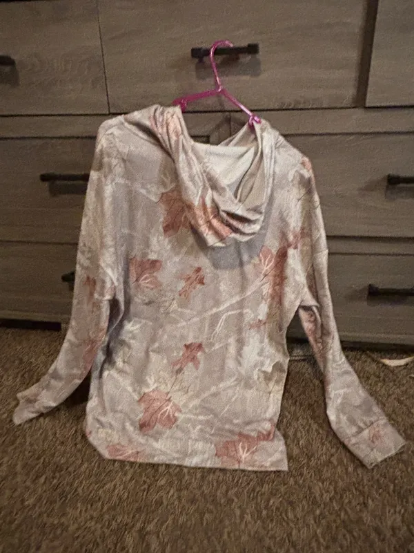 camo hoodie Pink Size M - Image 2