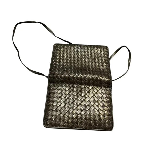 🌟 Jay Herbert Metallic Woven Leather Crossbody Bag 💫‎ - Image 7