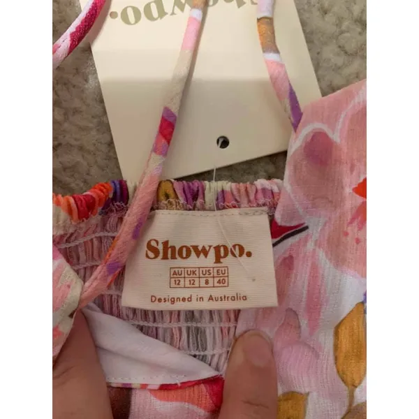 Show Po. Ain't No Sweetie‎ crop Top Pink Size 8 NWT - Image 6