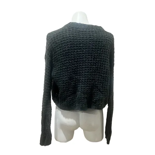 Wild Fable Women's Cropped Pullover Sweater Green Size S - Image 2