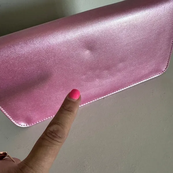 Hello Kitty 2012 Metallic Pink Rhinestone Clutch NEW - Image 8