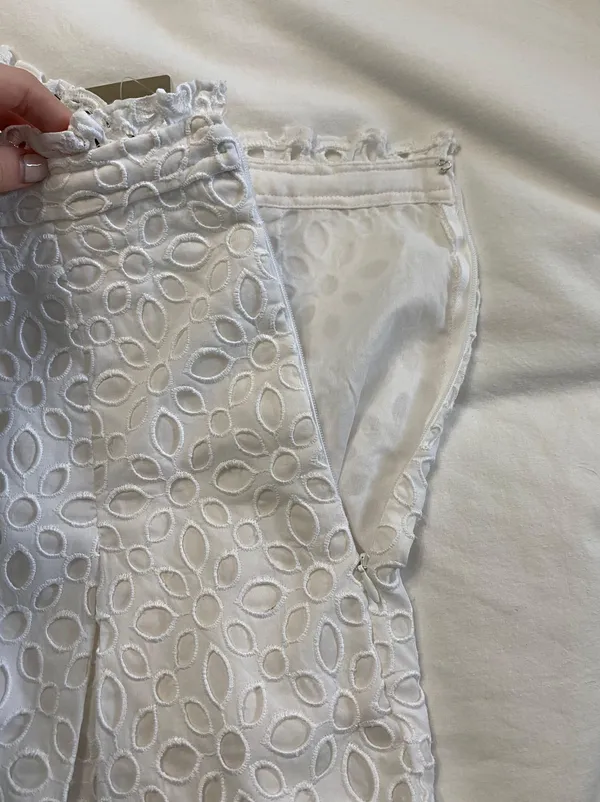 J. Crew Belair White Eyelet Lace Shorts - Image 10