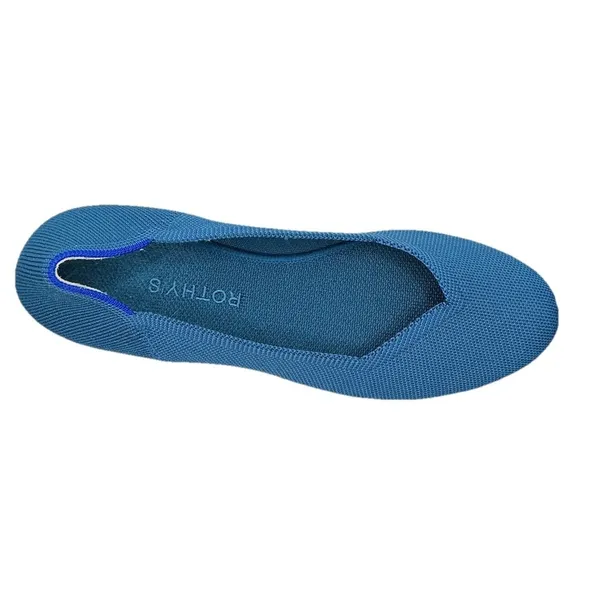 Rothy's‎ The Flat Round Toe Blue Shoes Size 10 - Image 6