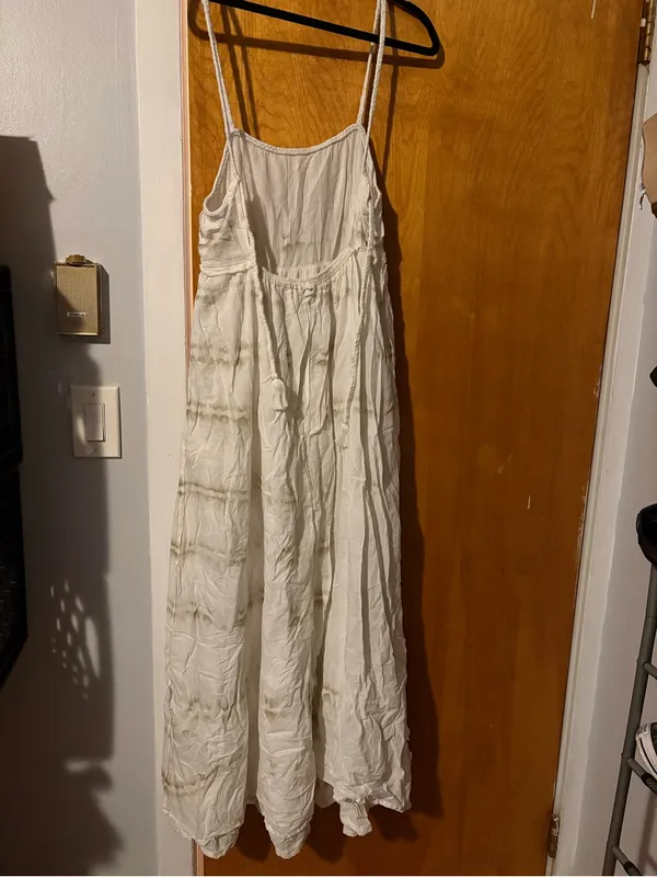 aerie White Maxi Slip Dress - Image 2