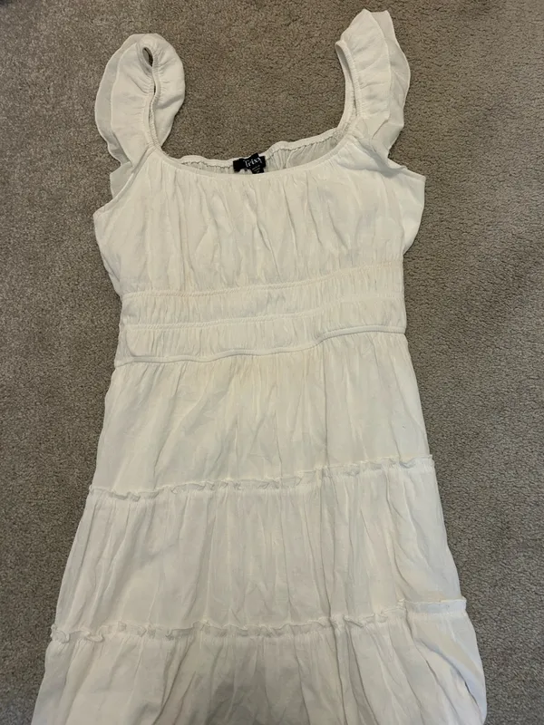 Trixxi white summer dress - Image 2