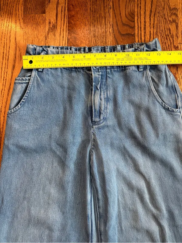 YFB Young Fabulous & Broke Wide Leg Tencel Modal Jeans Size S - Image 8