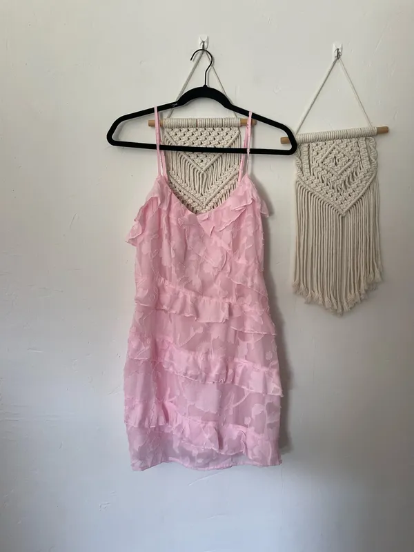 Runaway The Label Aisha Pink Mini Dress - Image 2