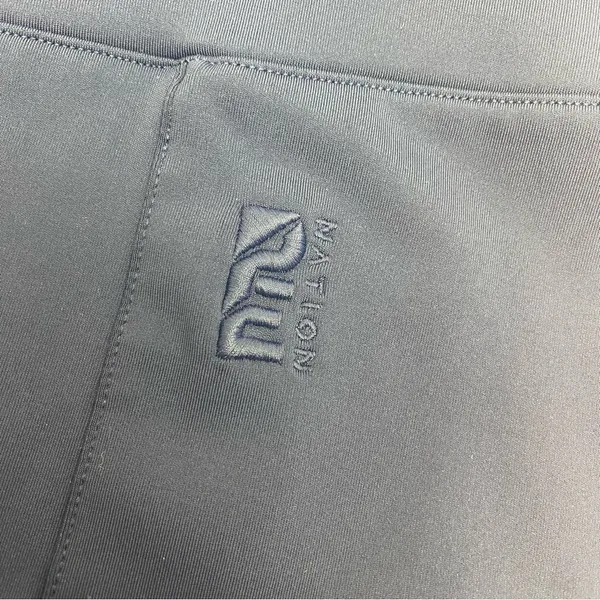 P. E. Nation Full Force Flare Pants Leggings High Rise Navy Blue - Image 13
