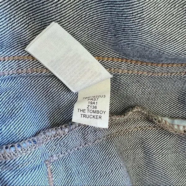 Lucky Brand “Tomboy Trucker” Denim Blue Jean Jacket‎ - Image 9