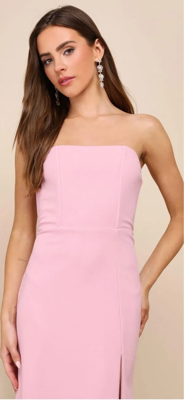 Lulus Pink Maxi Dress - Image 3
