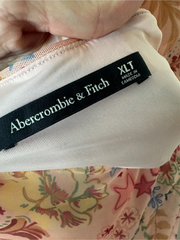 Abercrombie & Fitch A&F Giselle 5-in-1 Convertible Maxi Dress XLT Tall - Image 14