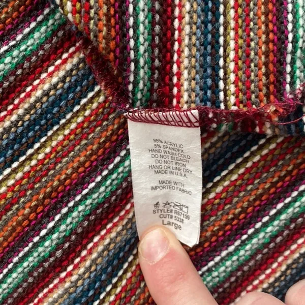 Rokoko long multicolored cardigan. - Image 5