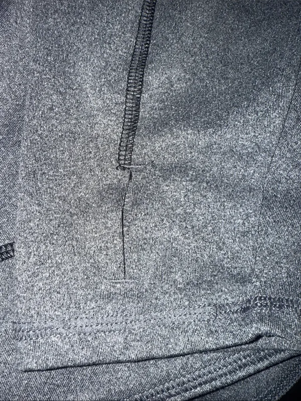 Women’s DUODRY+ XXL runs small fits like a L Gray Quarter-Zip Performance Jacket - Image 6