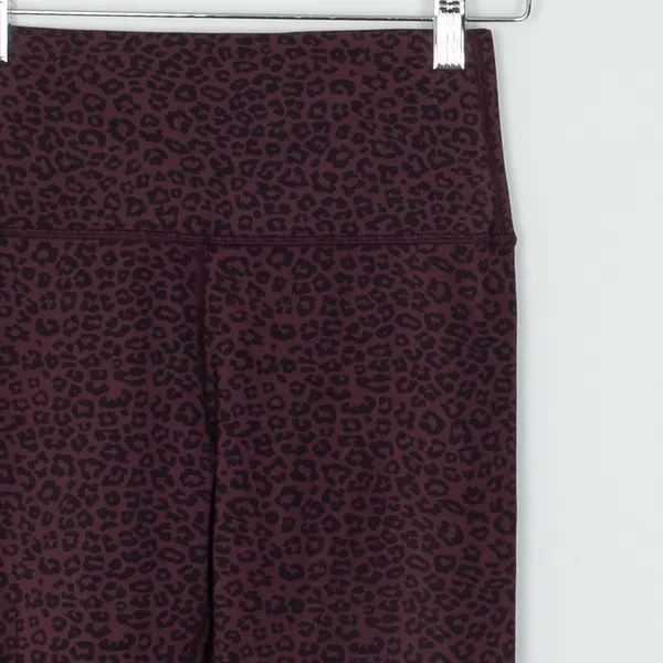 CRZ YOGA Womens Leggings Size S Brown Leopard High Waisted Athletic Yoga Pants - Image 2