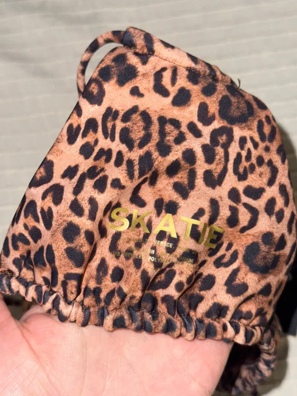 Skatie Cheetah Bikini Top - Image 3