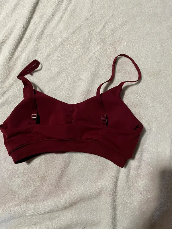 Oner Active EFFORTLESS MICRO BRALETTE Color: Rosewood - Image 11