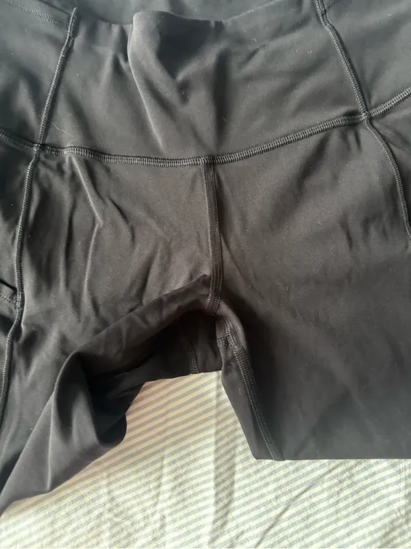 Lululemon Fast and Free 25” Women’s Black High-Rise Performance Leggings - Image 7