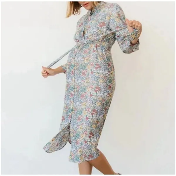 storq maternity dress Gray - Image 3