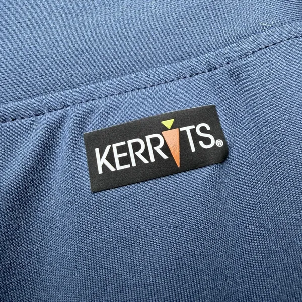 Kerrits Flow Rise Riding Tights Women L Navy Knee Patch Equestrian NWT 50200 - Image 9