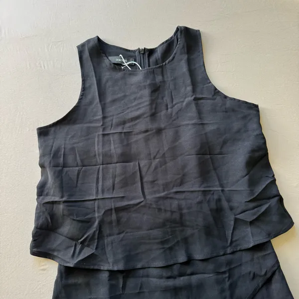 Dokotoo Sleeveless Chiffon Ruffle Jumpsuit Romper - Image 8